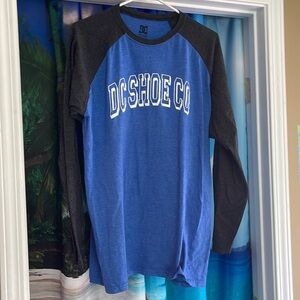 Long sleeve unisex DC Shoe Co tshirt XL